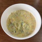 小松菜と高野豆腐